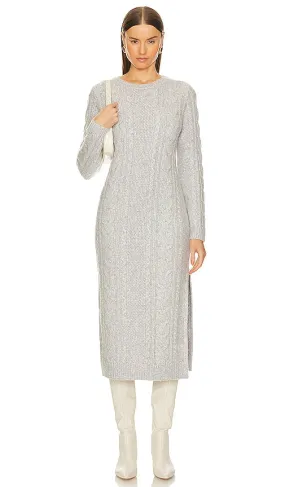525 Dahlia Cable Dress in Grey