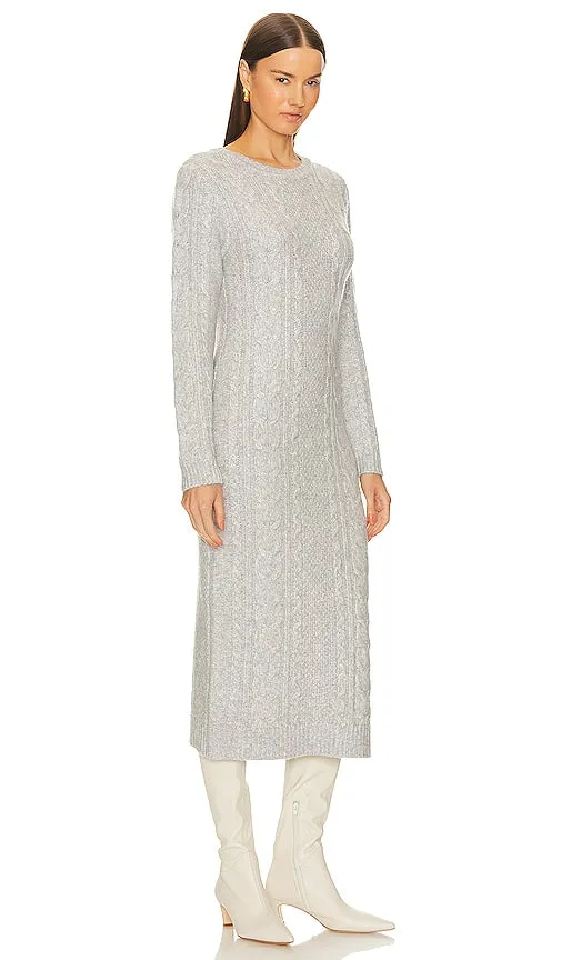 525 Dahlia Cable Dress in Grey