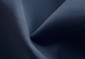 Black Micro-Ribbed Polyester Knit