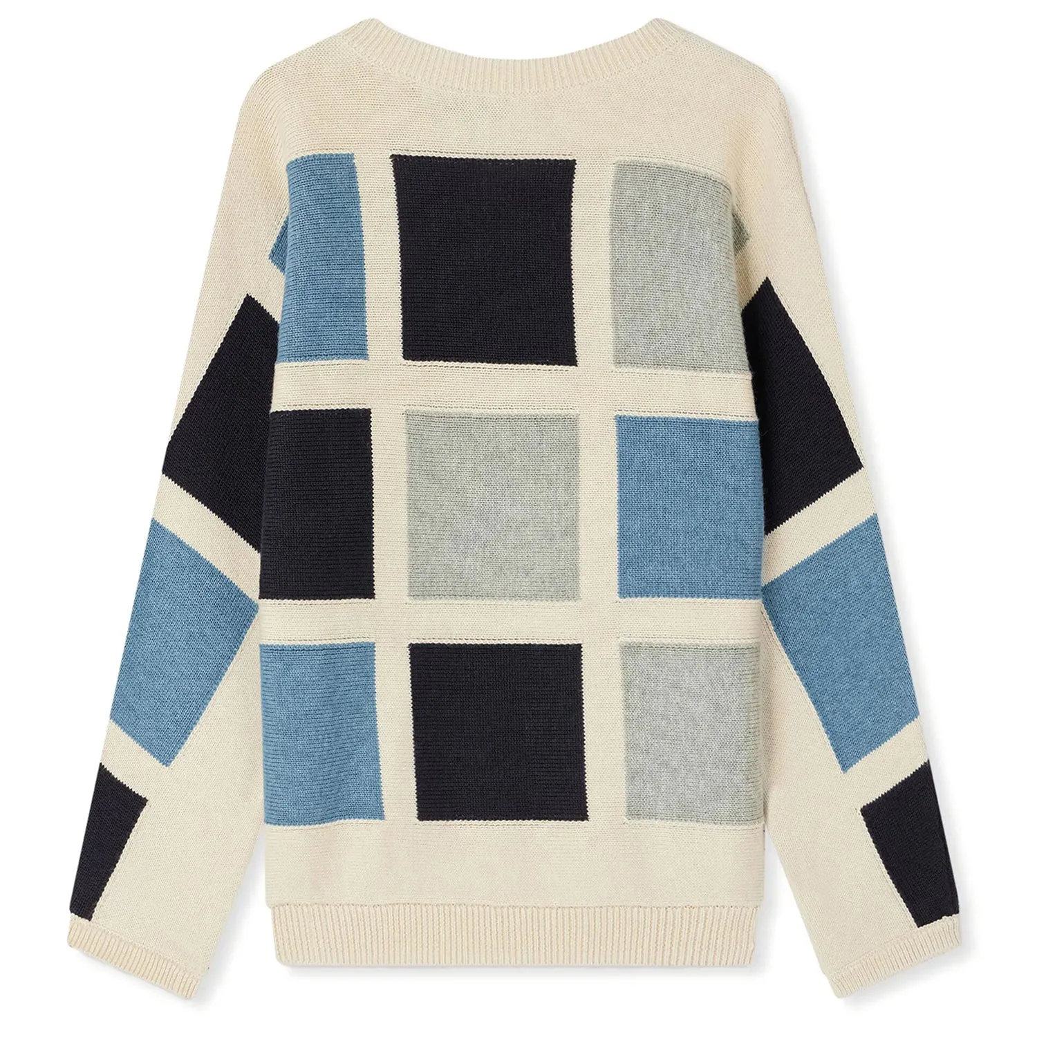 BONPOINT Eran Windowpane Lightweight Sweater