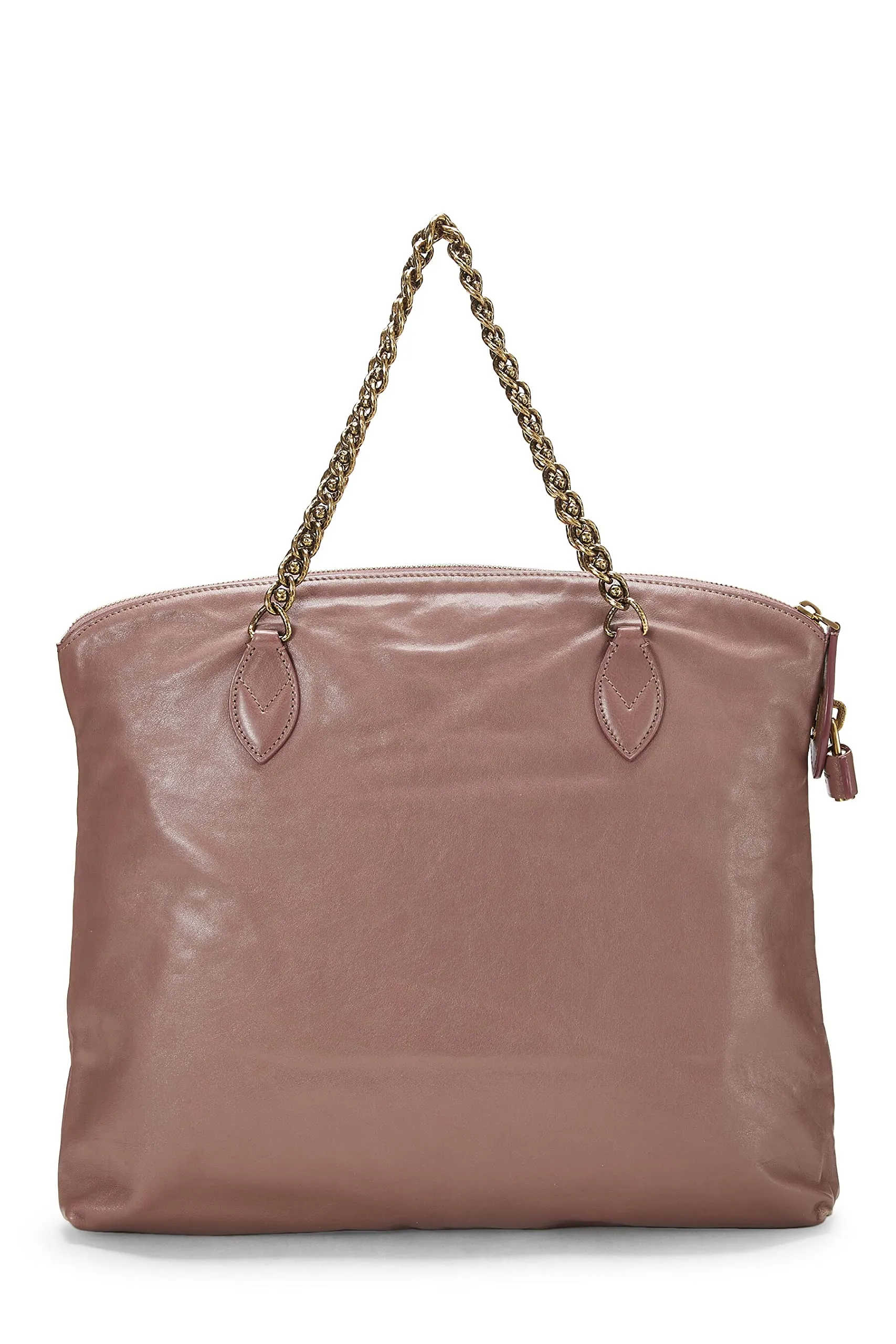 Chanel,  Pink Leather Cuir Boudoir MM, Pink