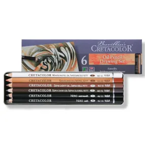 Cretacolor Oil pencils Set 6 pcs