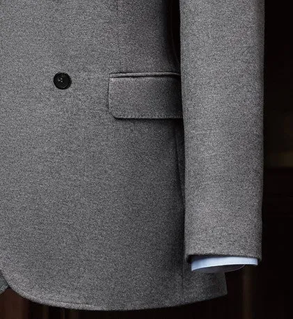 Double-Breasted Wool Suit