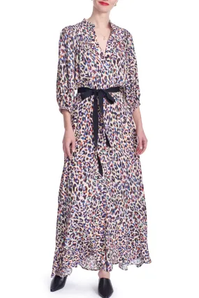 FARREN MAXI DRESS- Leopard