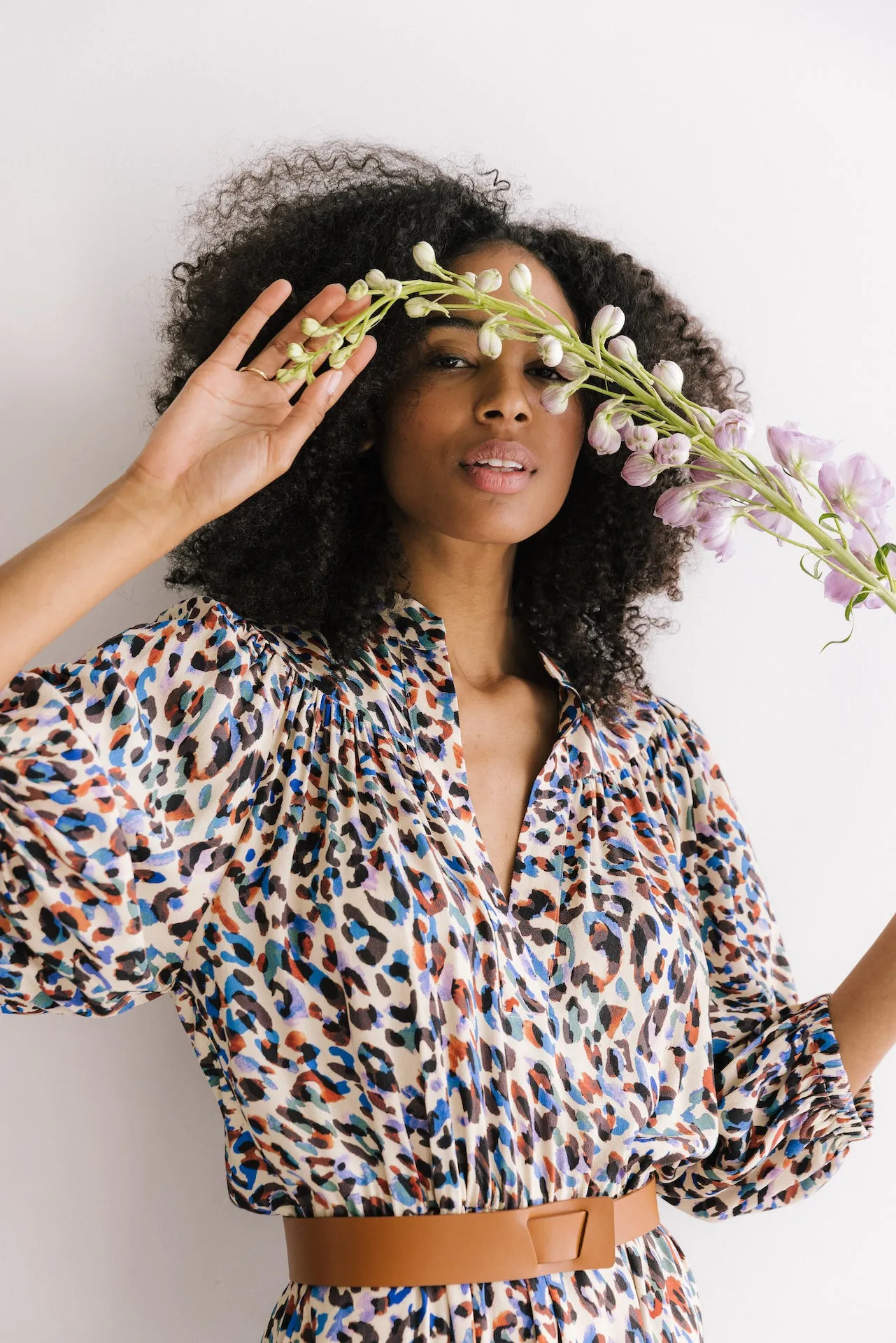 FARREN MAXI DRESS- Leopard