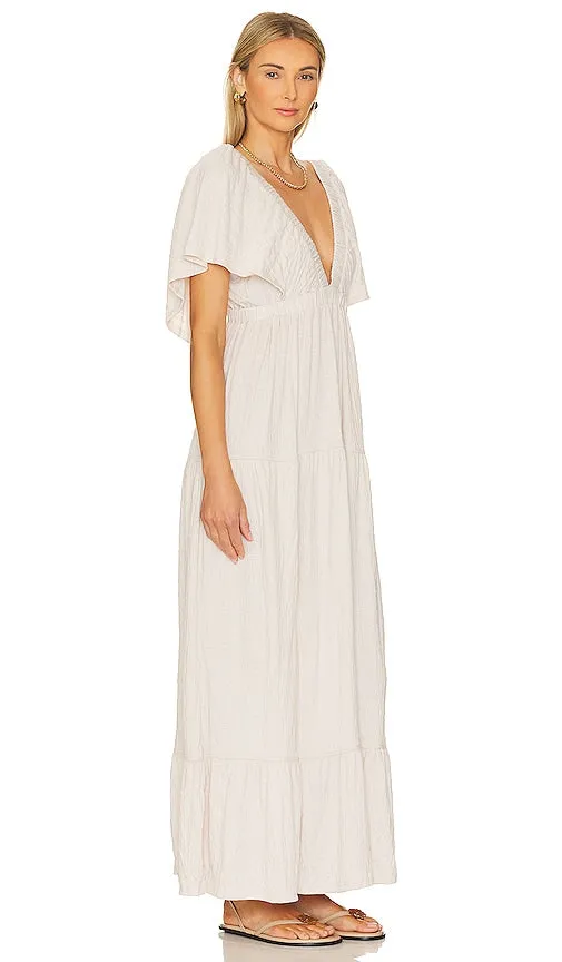 Free People La La Maxi in Taupe