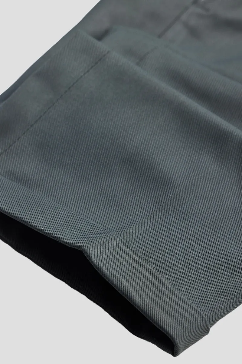 Green Slim Fit Trousers