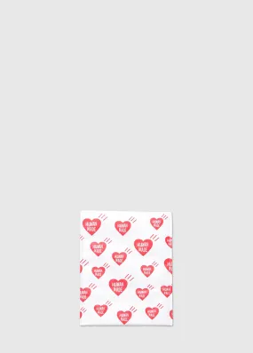 HUMAN MADE: 11 INCH HEART IPAD CASE [WHITE]
