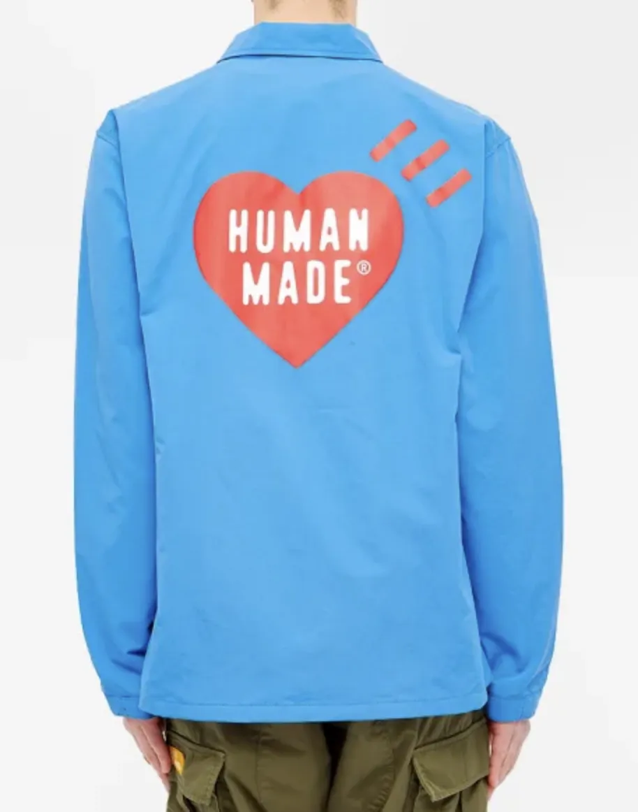 HUMAN MADE: COACH JACKET [BLUE]