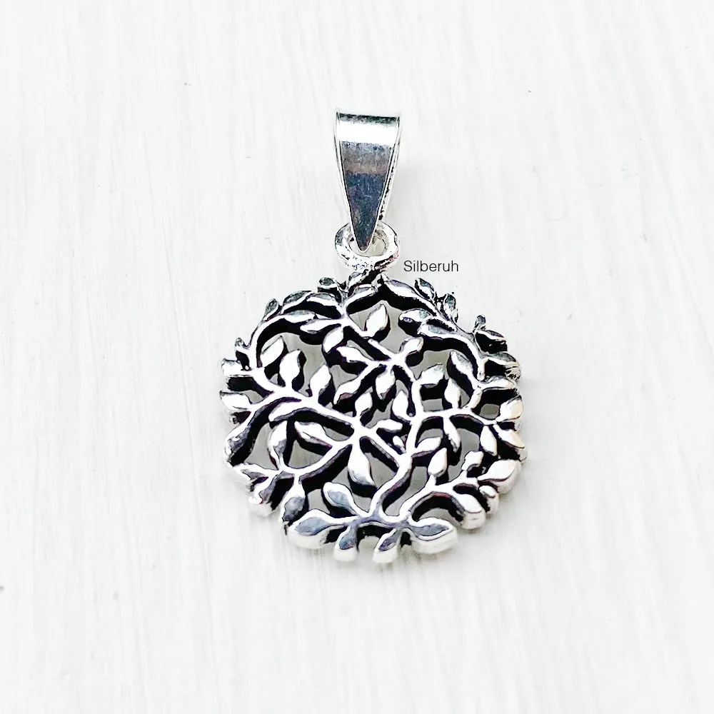 Leaf Silver Pendant