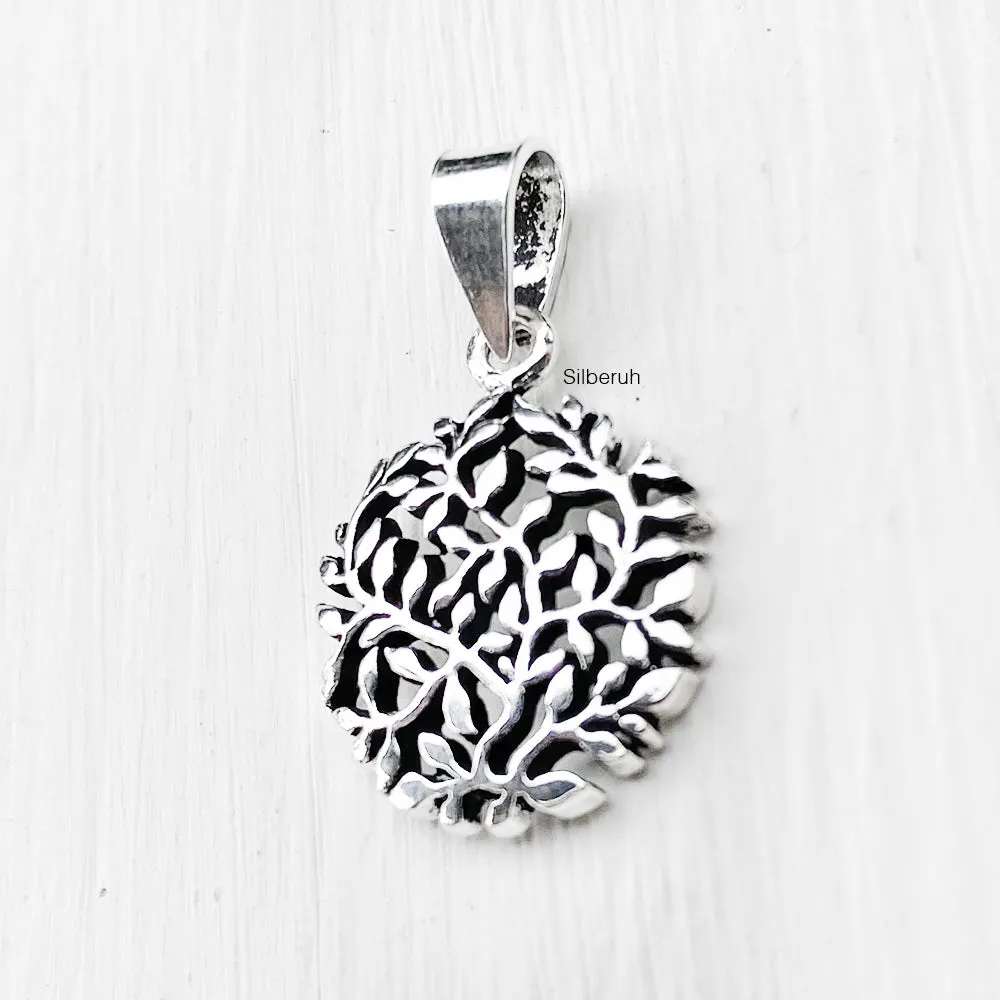 Leaf Silver Pendant