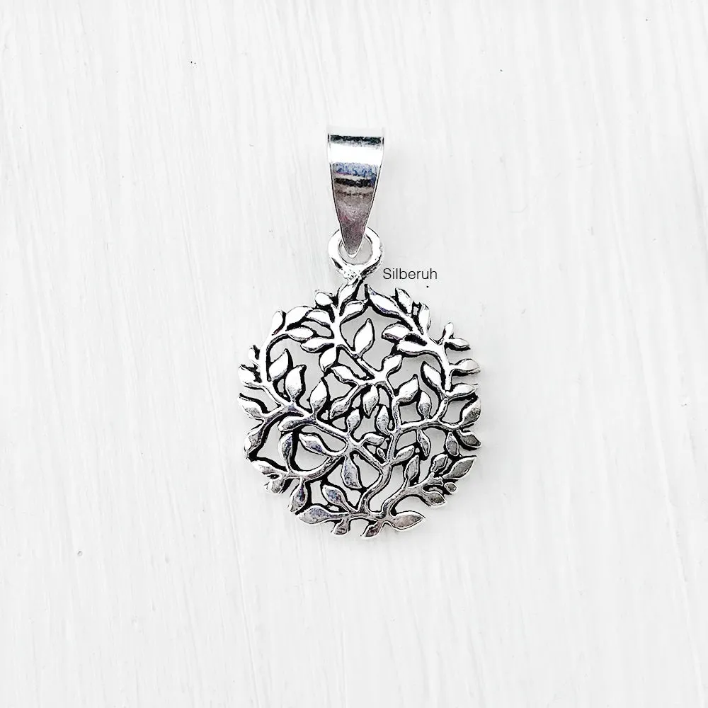 Leaf Silver Pendant