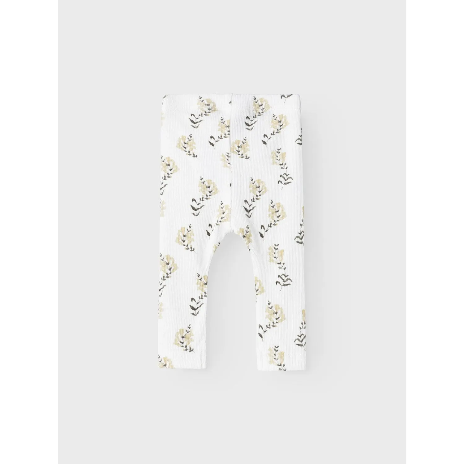 Lil'Atelier Coconut Milk Yellow Flower Gavo Slim Legging