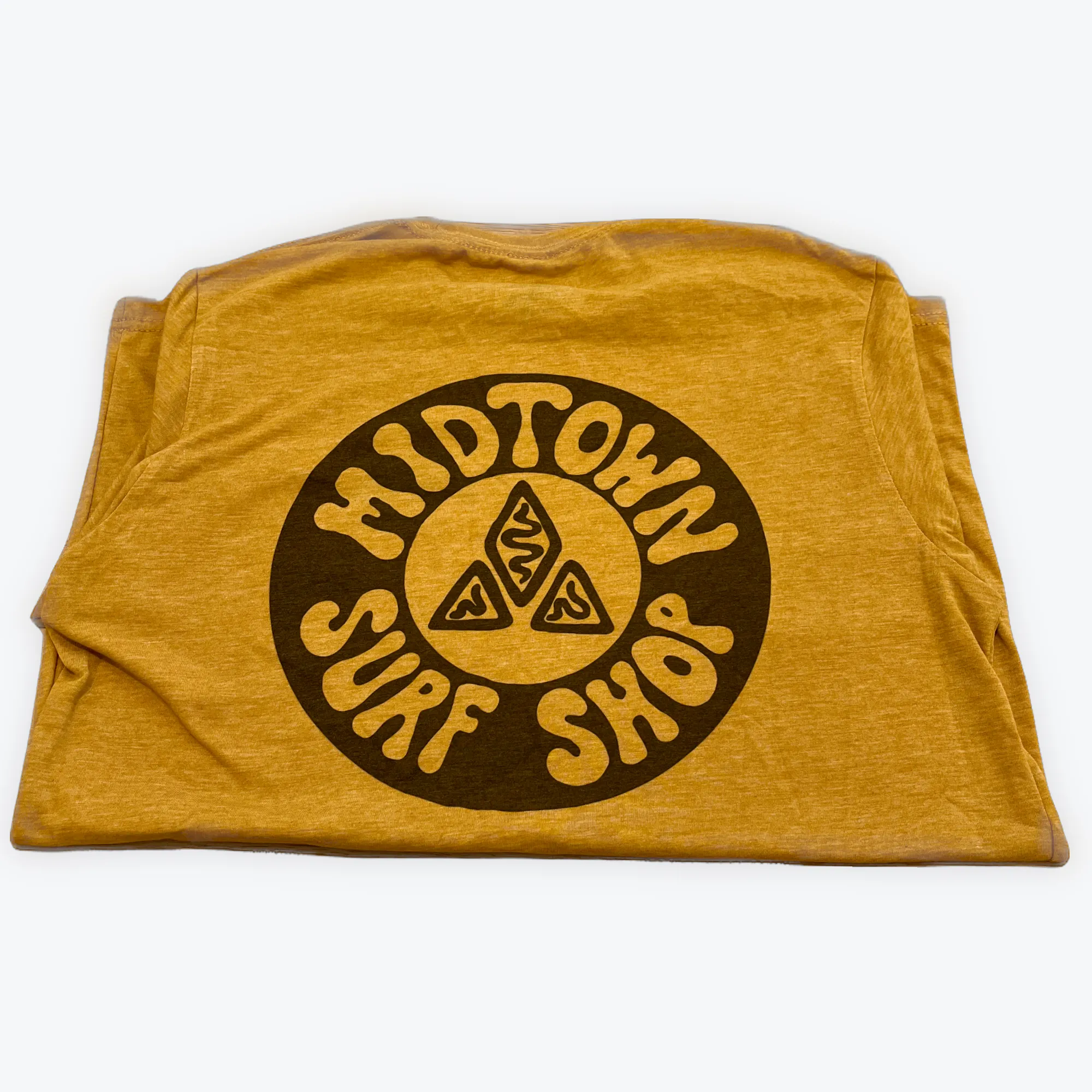 MIDTOWN SCRIBBLE SIGNATURE TEE - GOLD