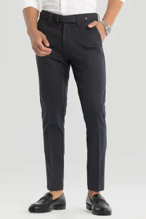 Navy Slim Fit Trousers