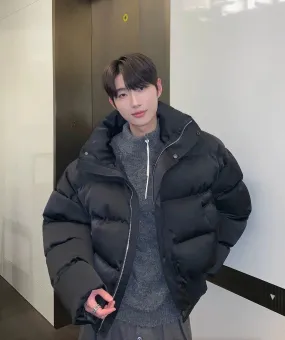 Quilted Satin Insulated Jacket