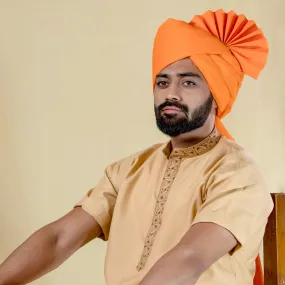 Readymade Plain Orange Pheta