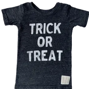 Retro Brand - Trick or Treat Tee in Charcoal
