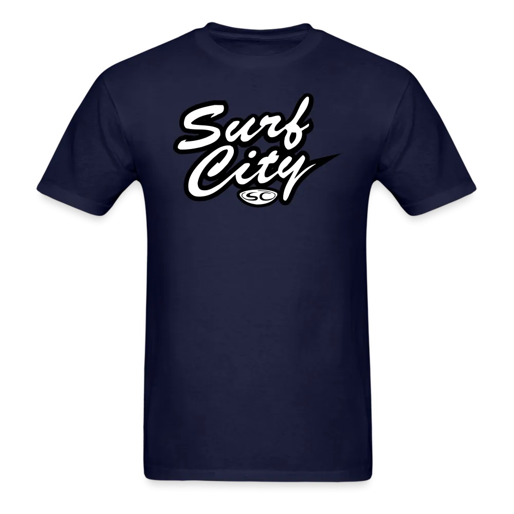 Santa Cruz Surf Shop Surf City Script Simple Tee