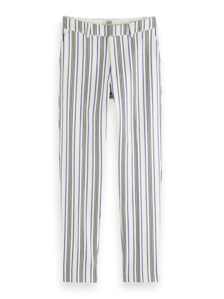 Scotch & Soda - Lowry - Mid-Rise Slim Striped Trousers