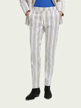 Scotch & Soda - Lowry - Mid-Rise Slim Striped Trousers