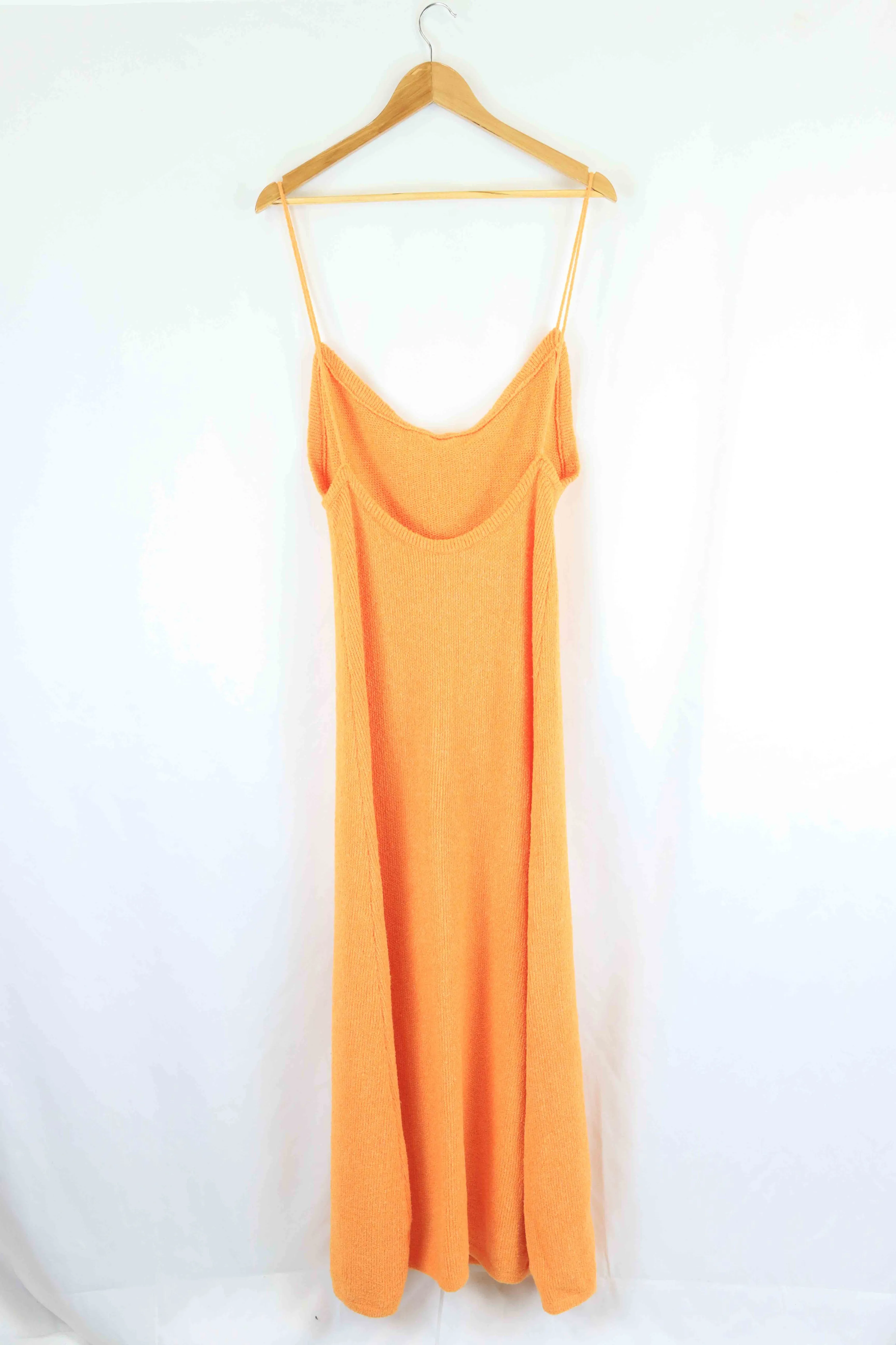 Showpo Orange Maxi Dress 14