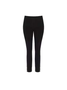 Slim-fit Trousers with Technical Fabric