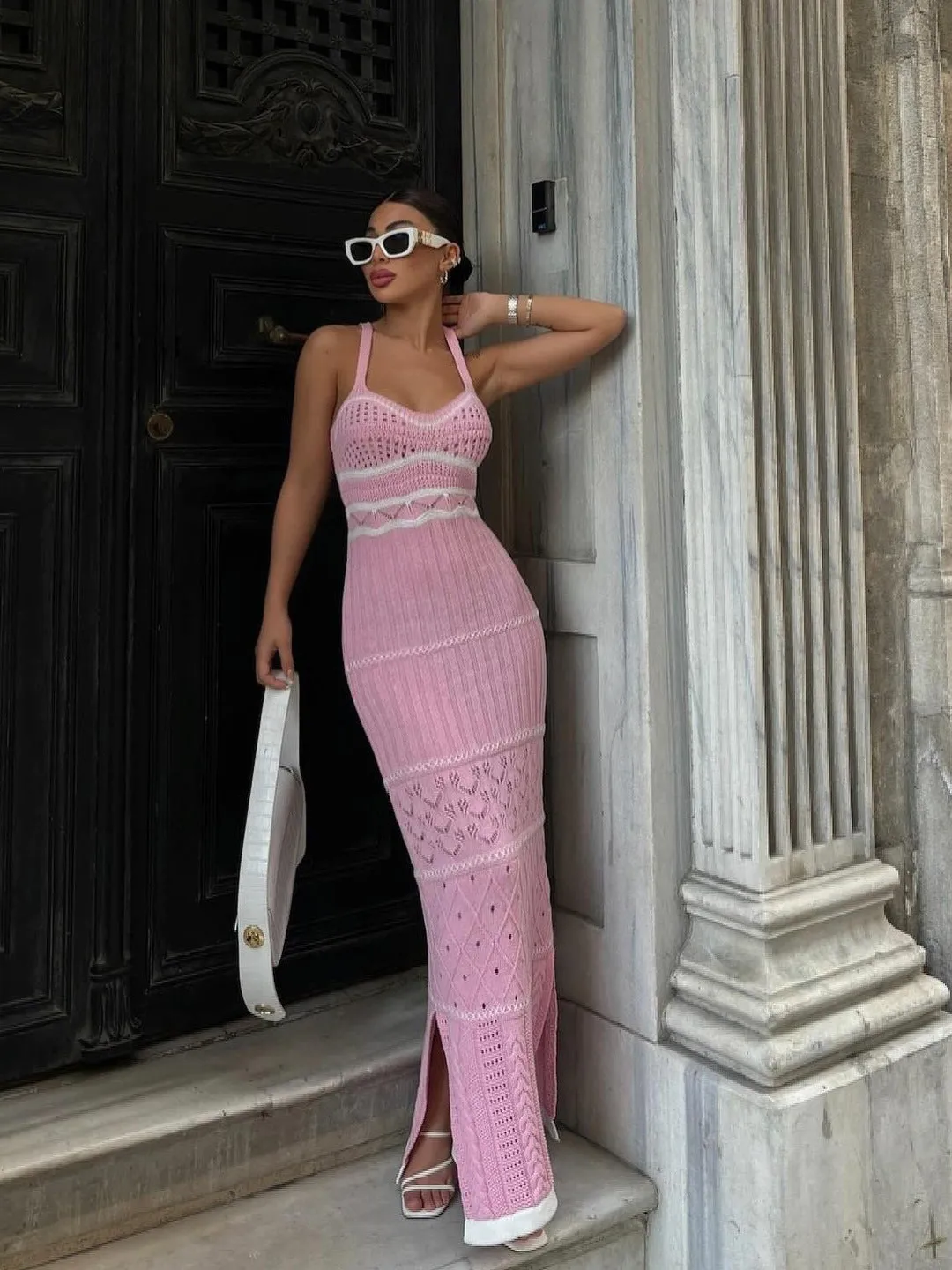 Slim Hip-wrapped Fishtail dress