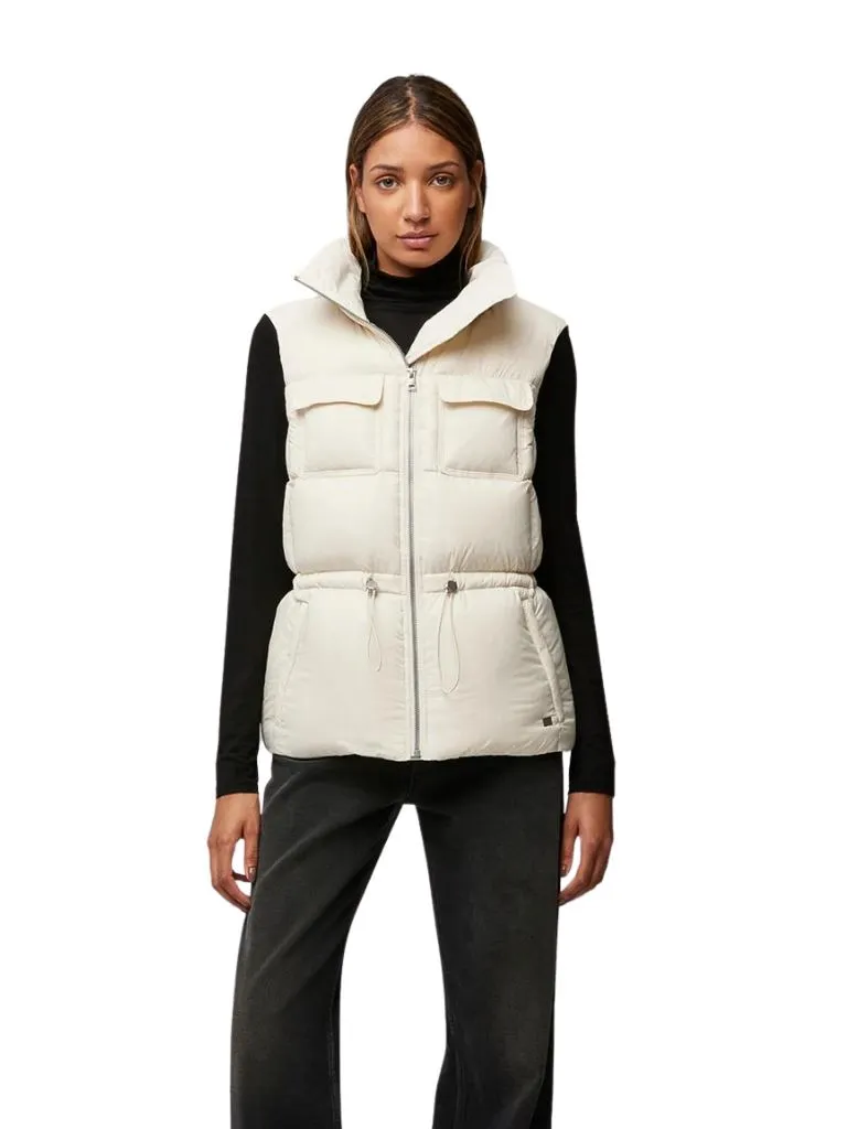 Soia & Kyo Deanna Light Down Jacket Vest- Powder