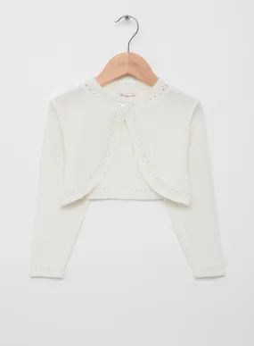 Sophie Bolero in Winter White